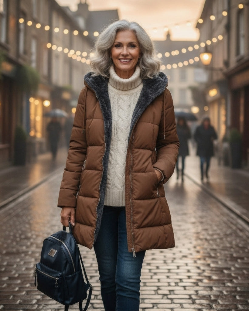 YENGE™ - Casual Slim Fit Hooded Long Sleeve Jacket