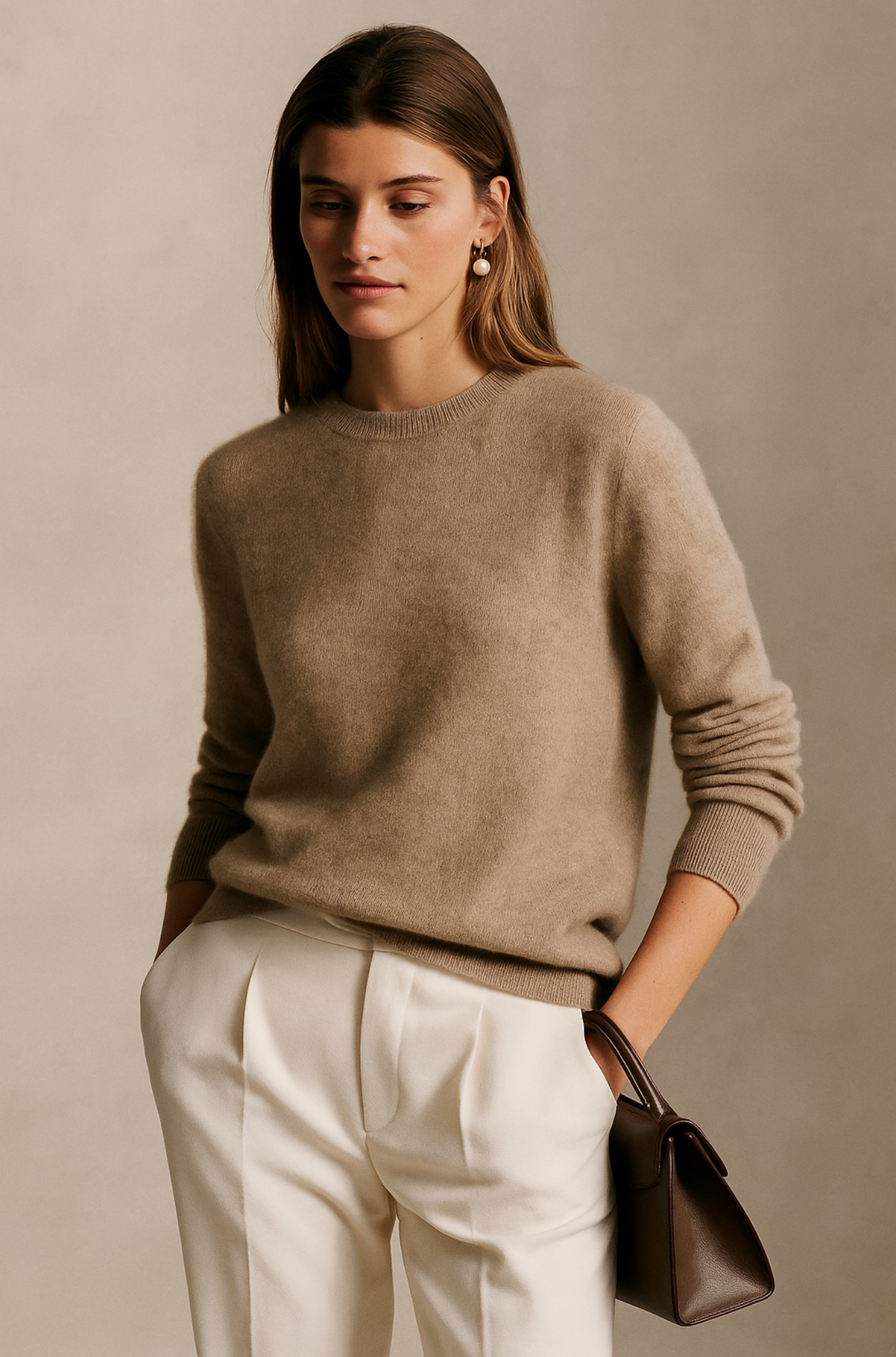 Esmond & Row Pure Cashmere Crewneck