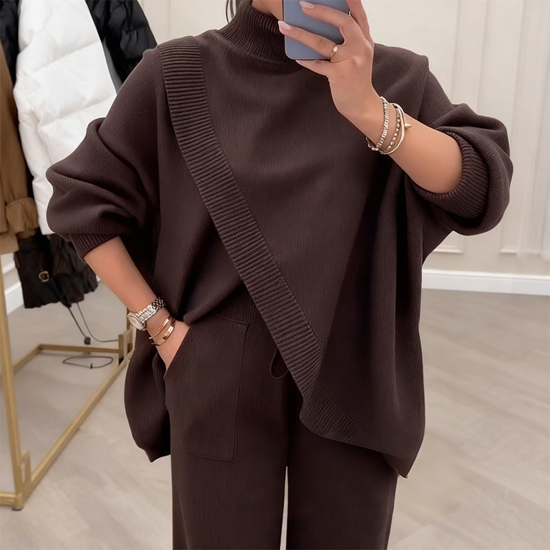 Linda I Women's Oversized Sweater & Pants Set