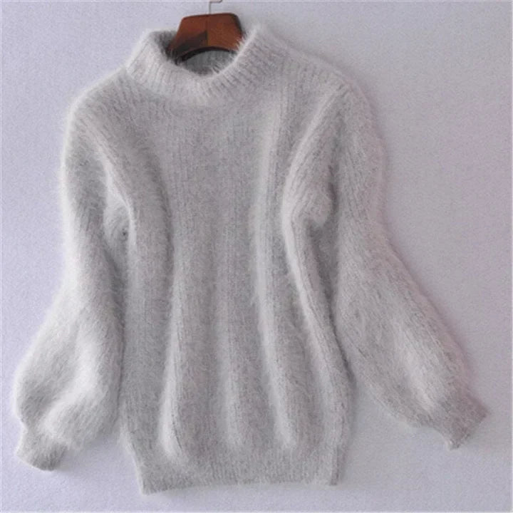 Harlise - Vintage Angora Knit Sweater
