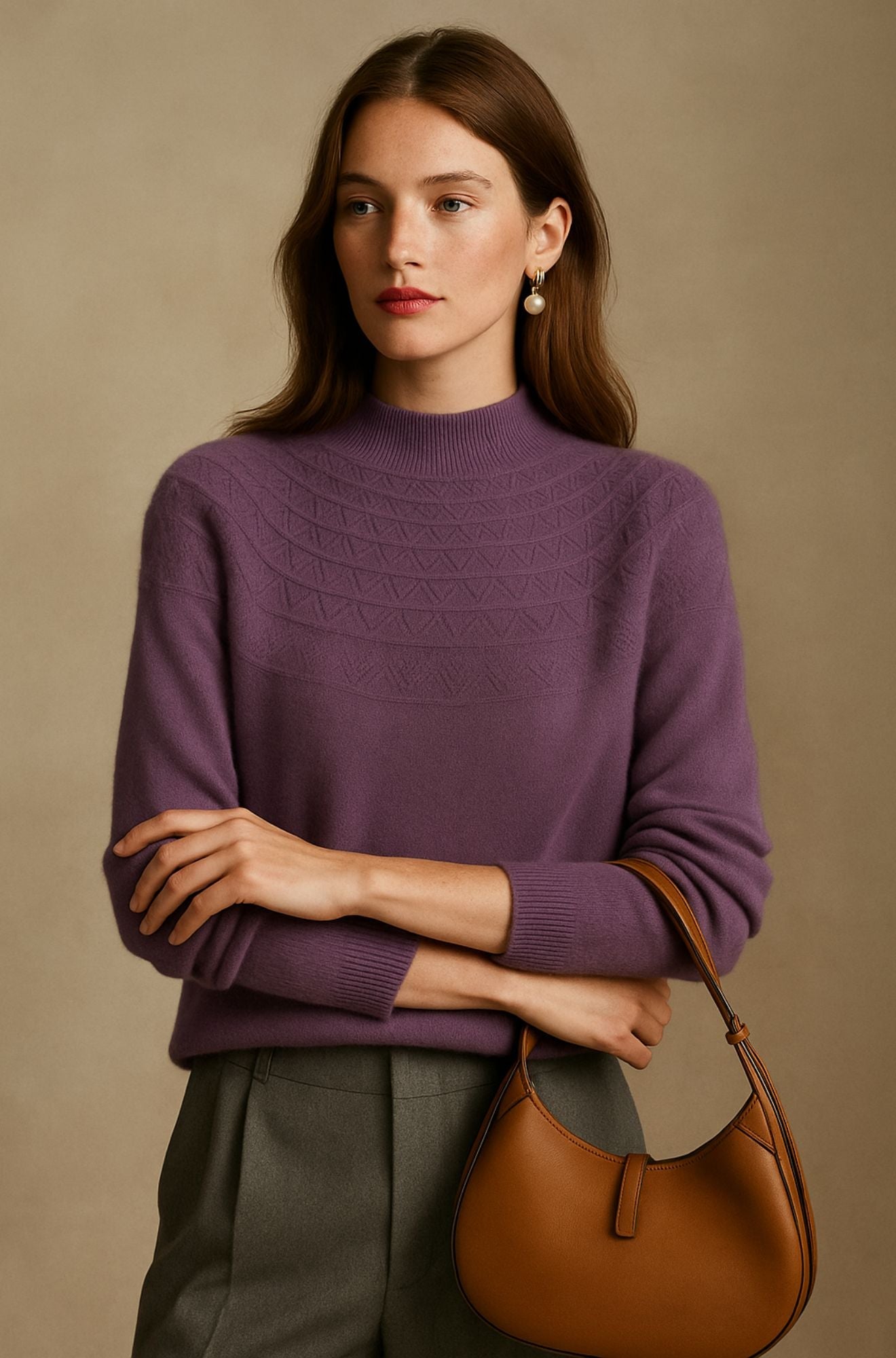 Armere & Co - The Cashmere Blush Vale Mock