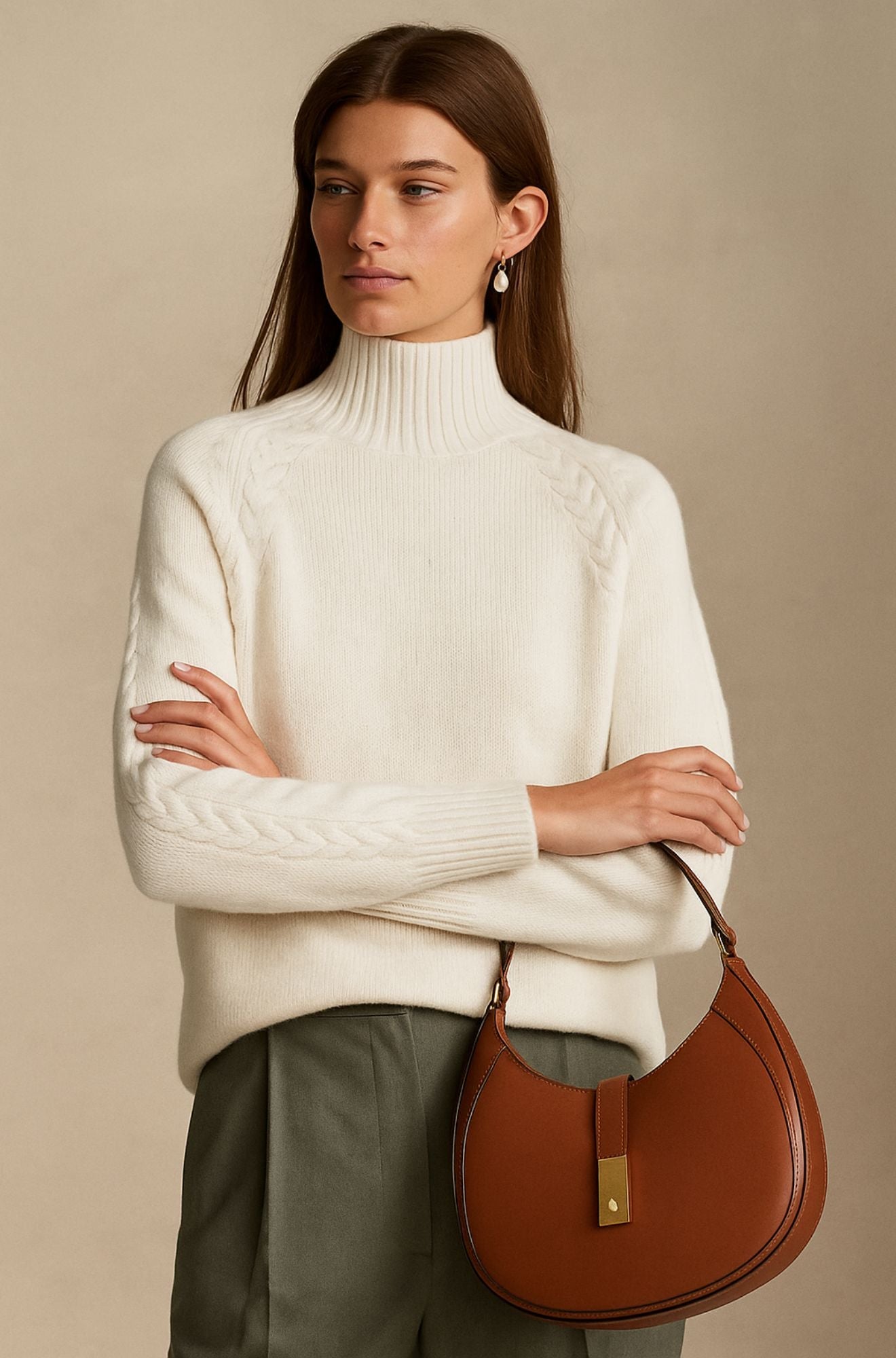 Albury & Vale - The Cashmere Hazel Turtleneck