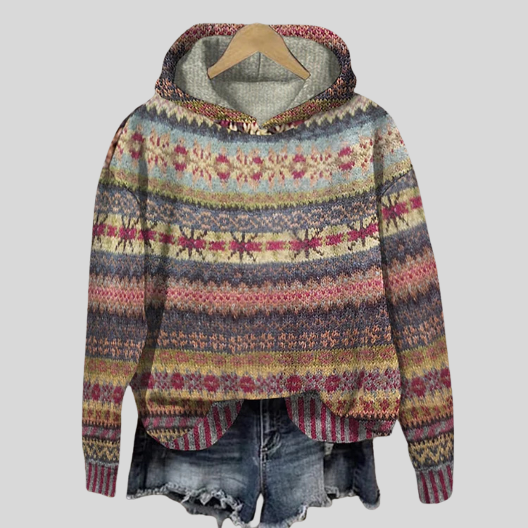 Jaida™ | Ethnic Retro Hoodie