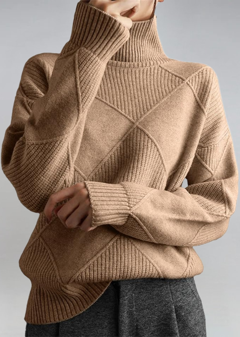 Lorwyn - Luxury Cashmere Roll Neck Jumper