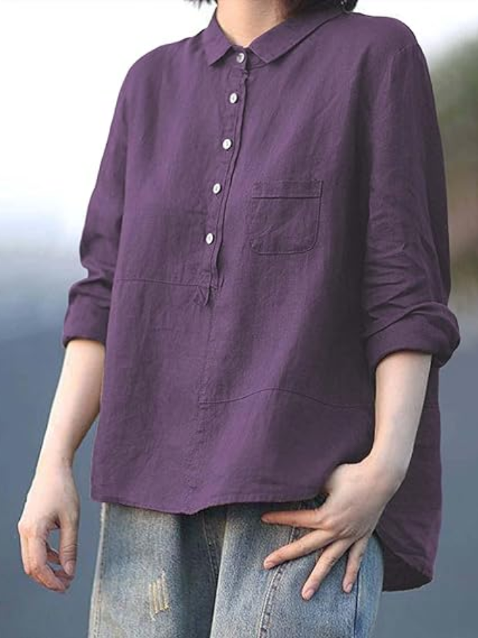 Louise | Relaxed Buttoned Shirt