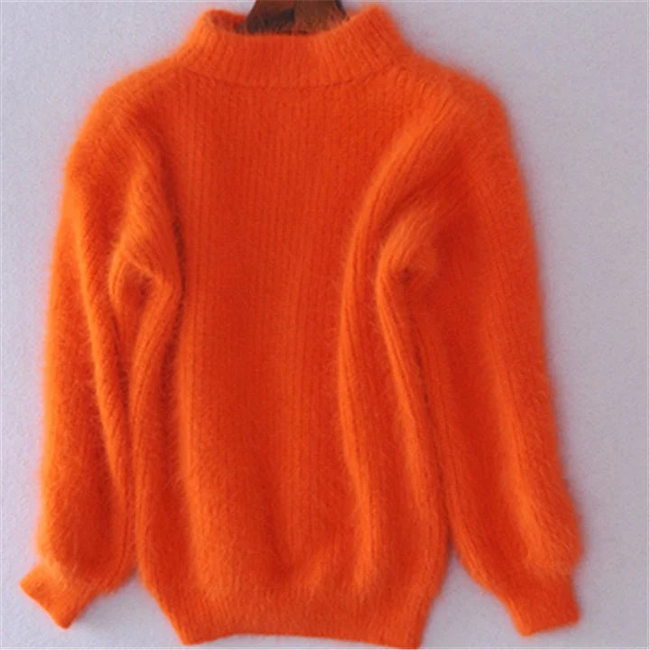 Harlise - Vintage Angora Knit Sweater