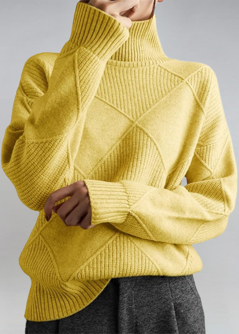 Lorwyn - Luxury Cashmere Roll Neck Jumper