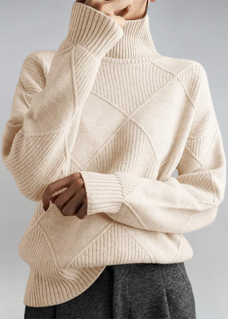 Lorwyn - Luxury Cashmere Roll Neck Jumper