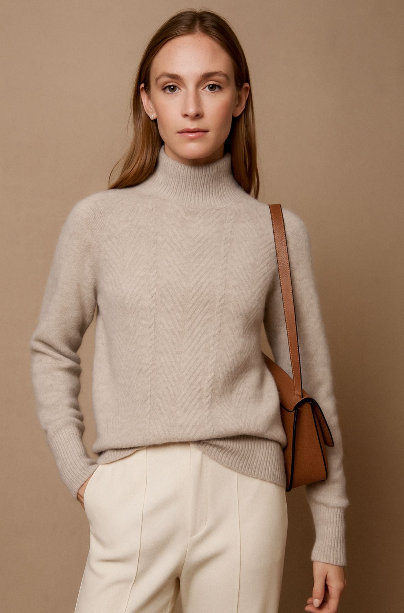 Rosmere Row - The Cashmere Elowen Mock Neck