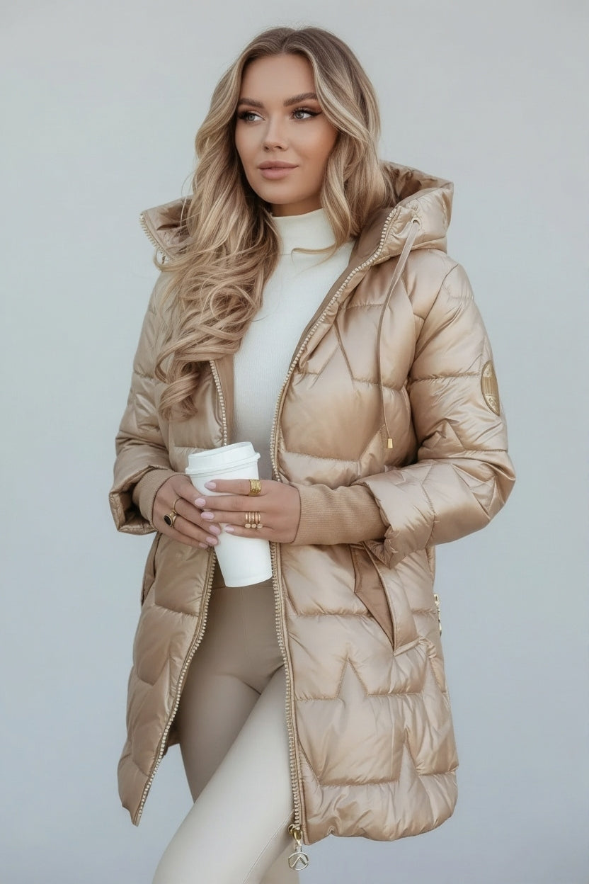 MILA | Long Quilted Jacket