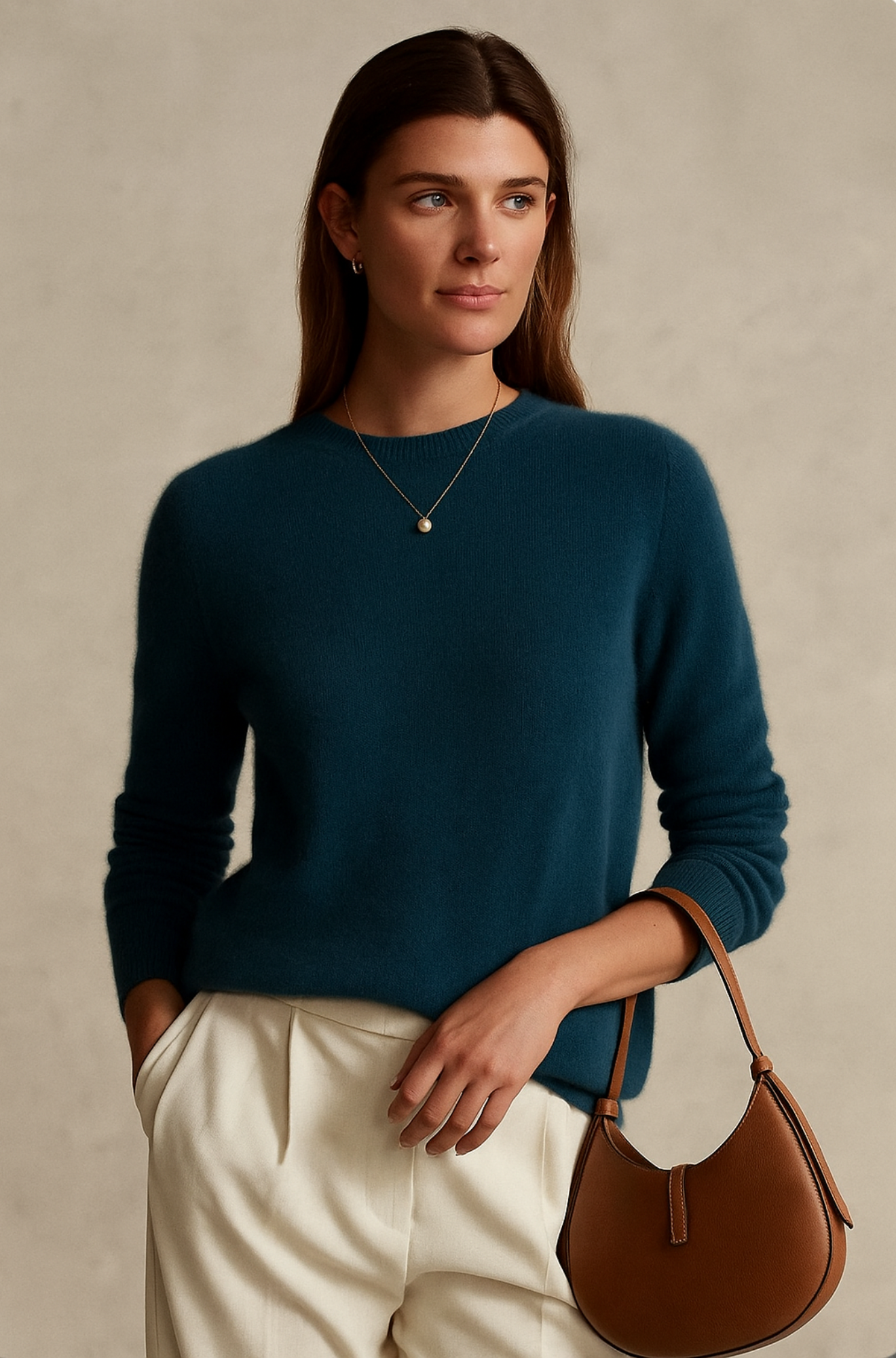 Esmond & Row Pure Cashmere Crewneck