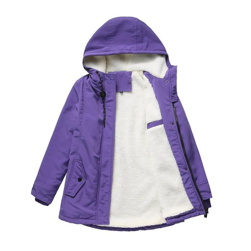AMINA™ - Thick Winter Coat with Hood