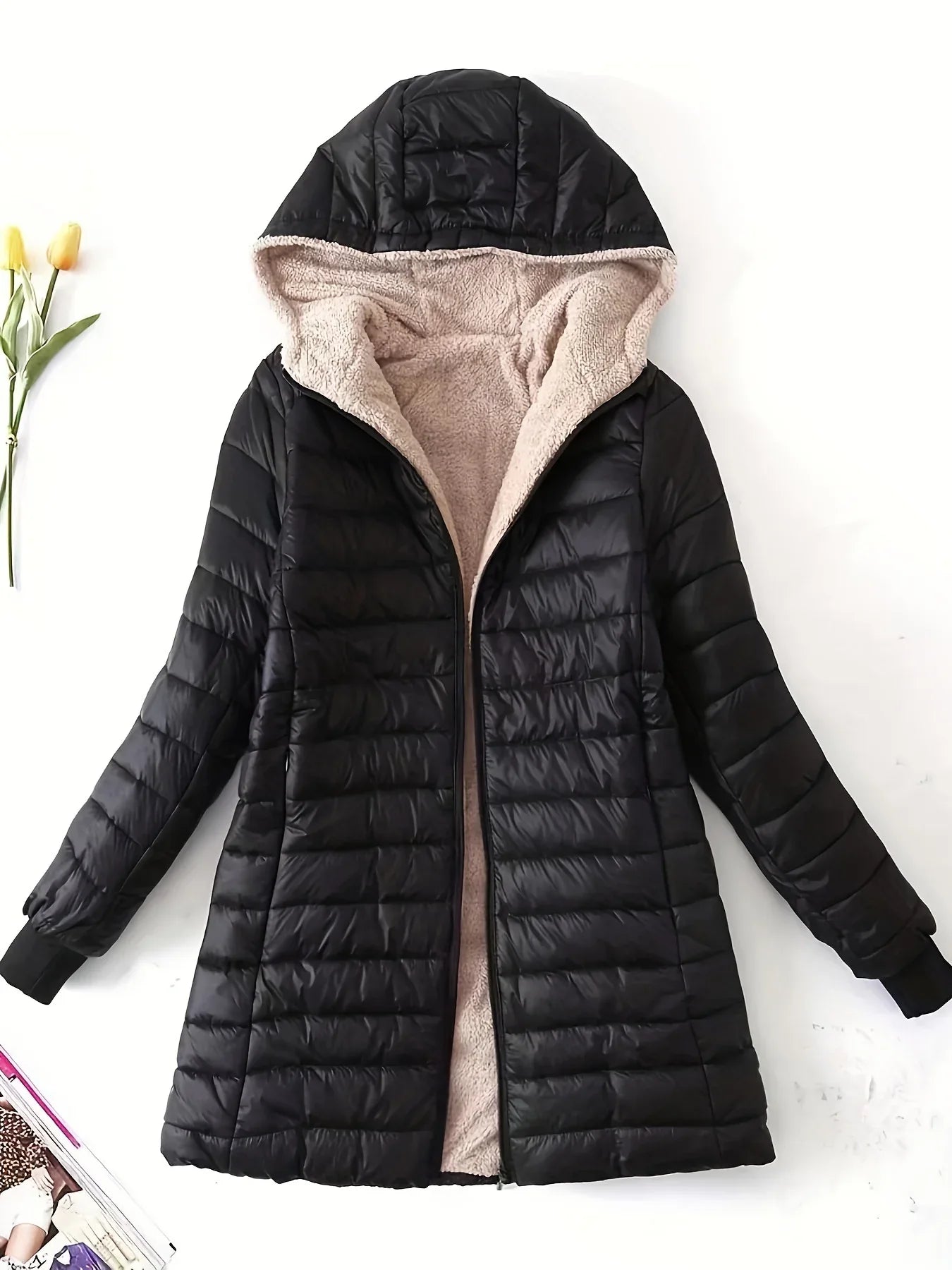 Mayla - Mid-Length Fleece Jacket