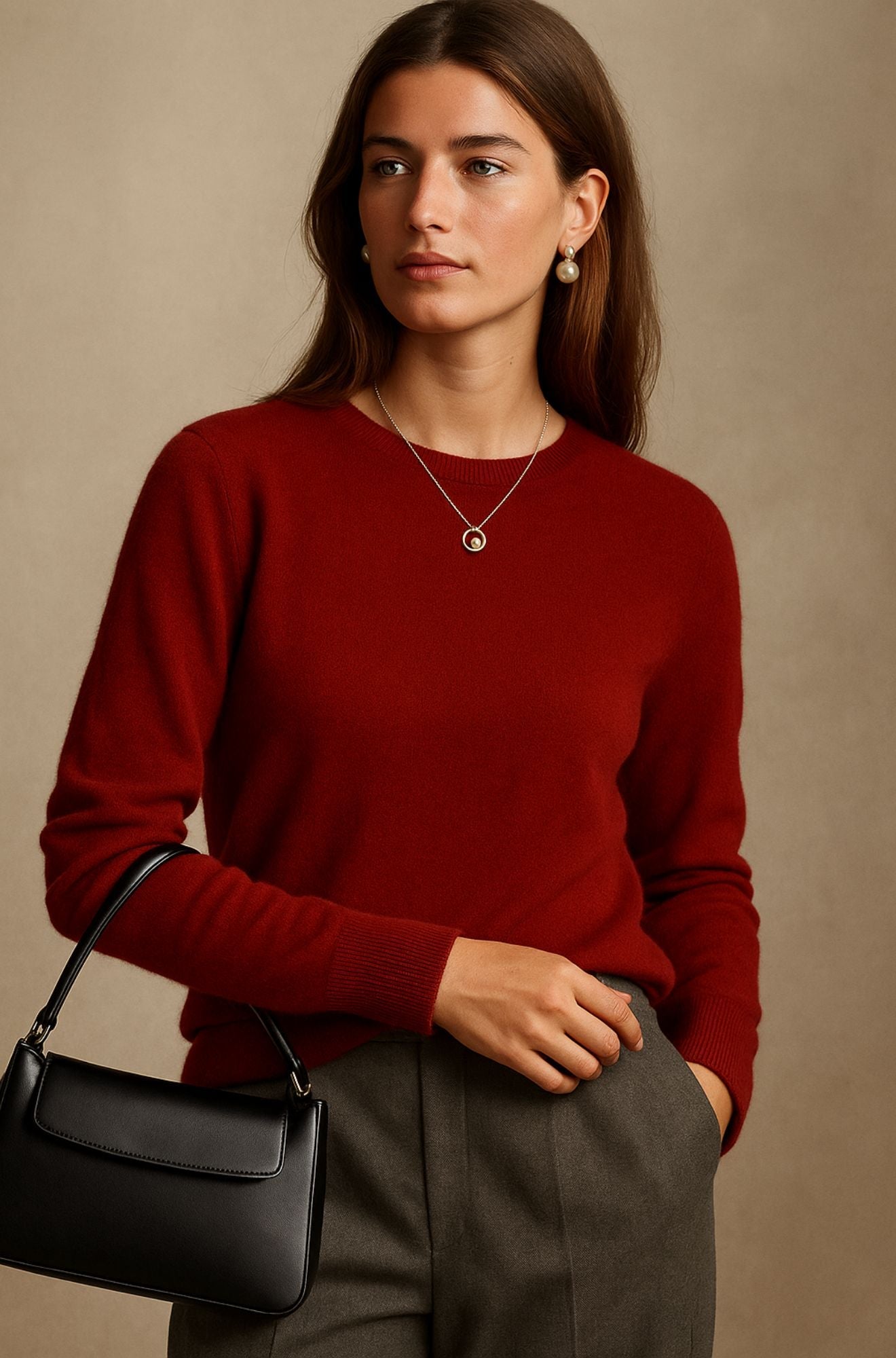 Marélie Pure Cashmere Soft-Touch Sweater