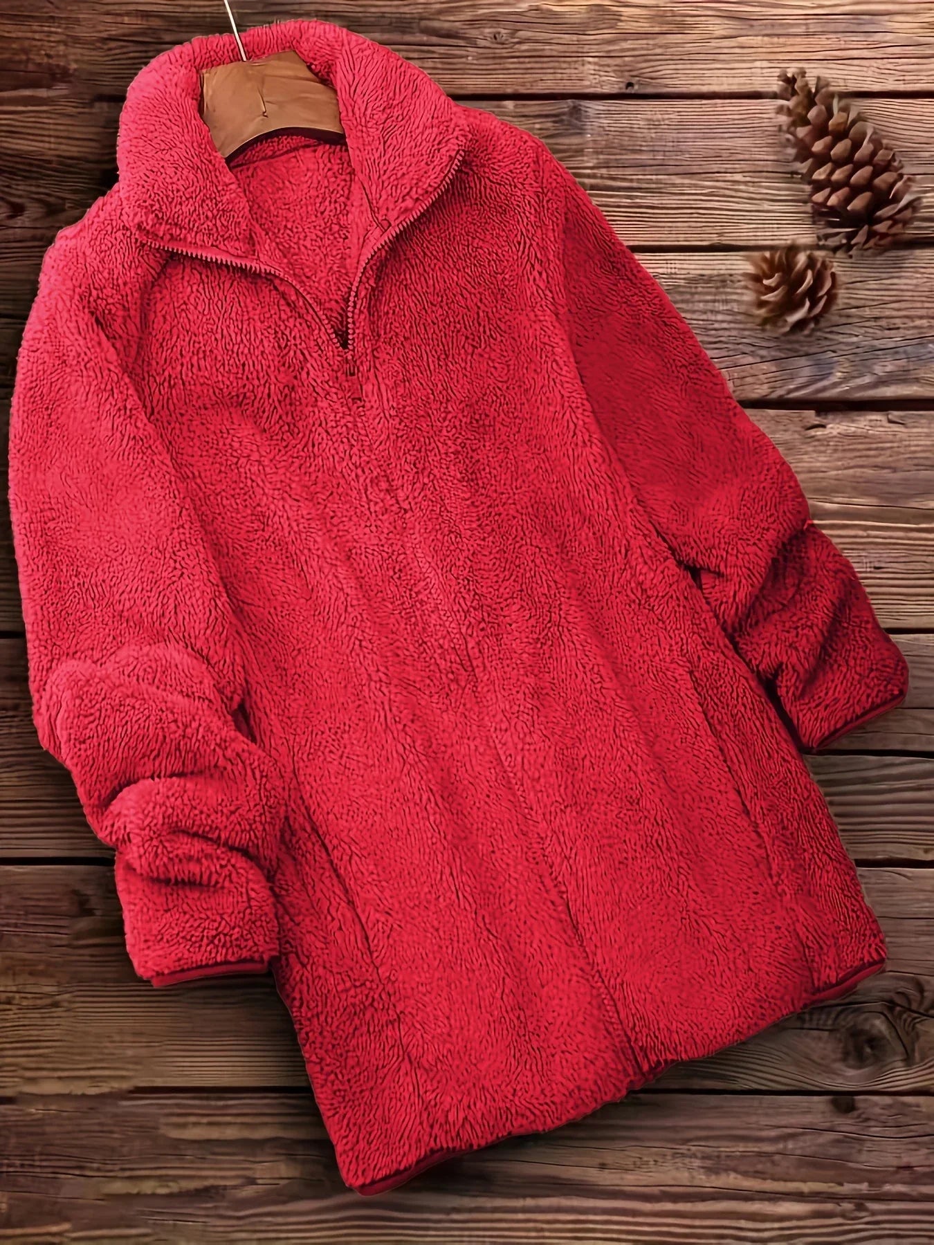 Nova – Cozy Sherpa Zip Jacket