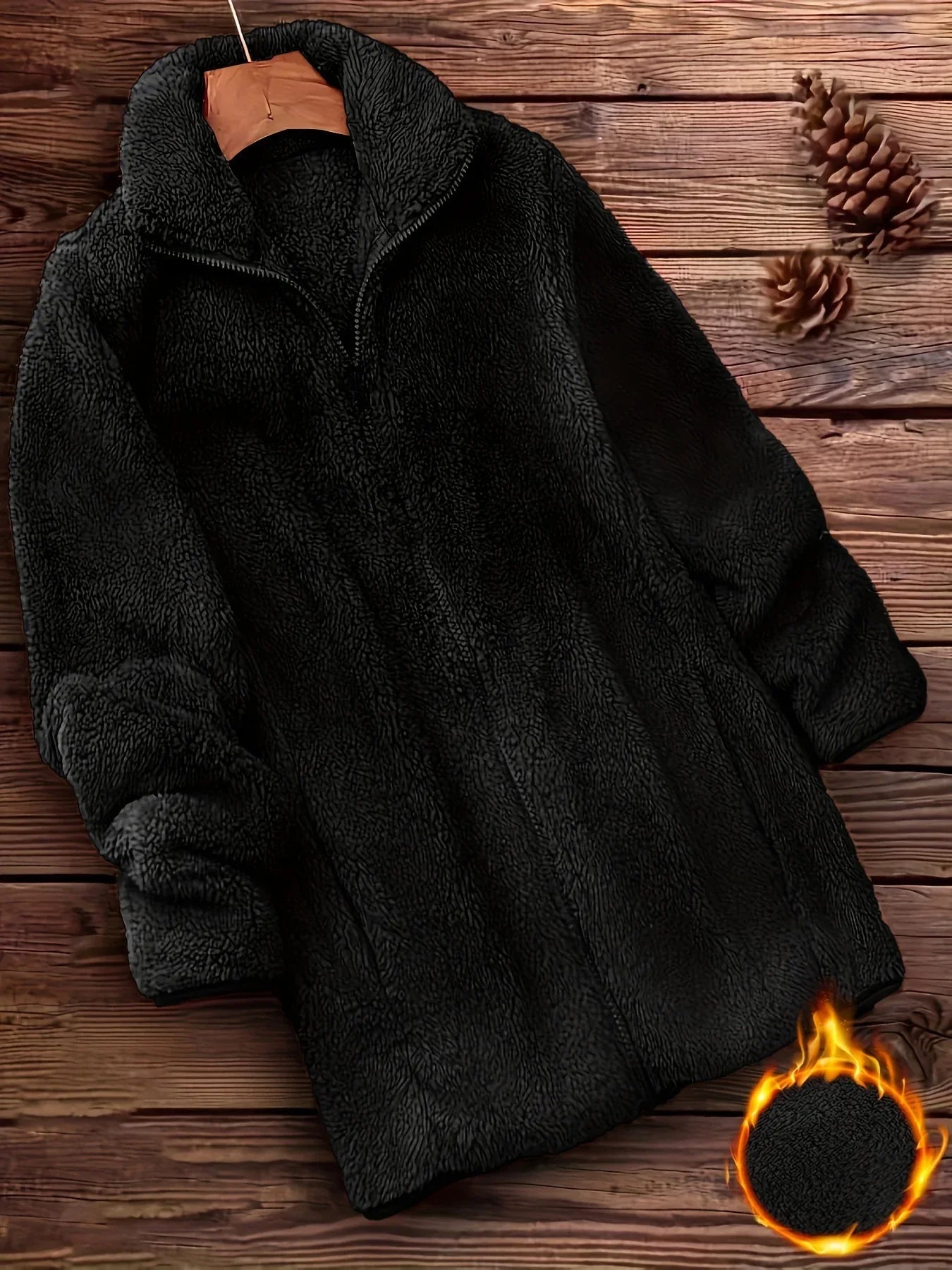 Nova – Cozy Sherpa Zip Jacket