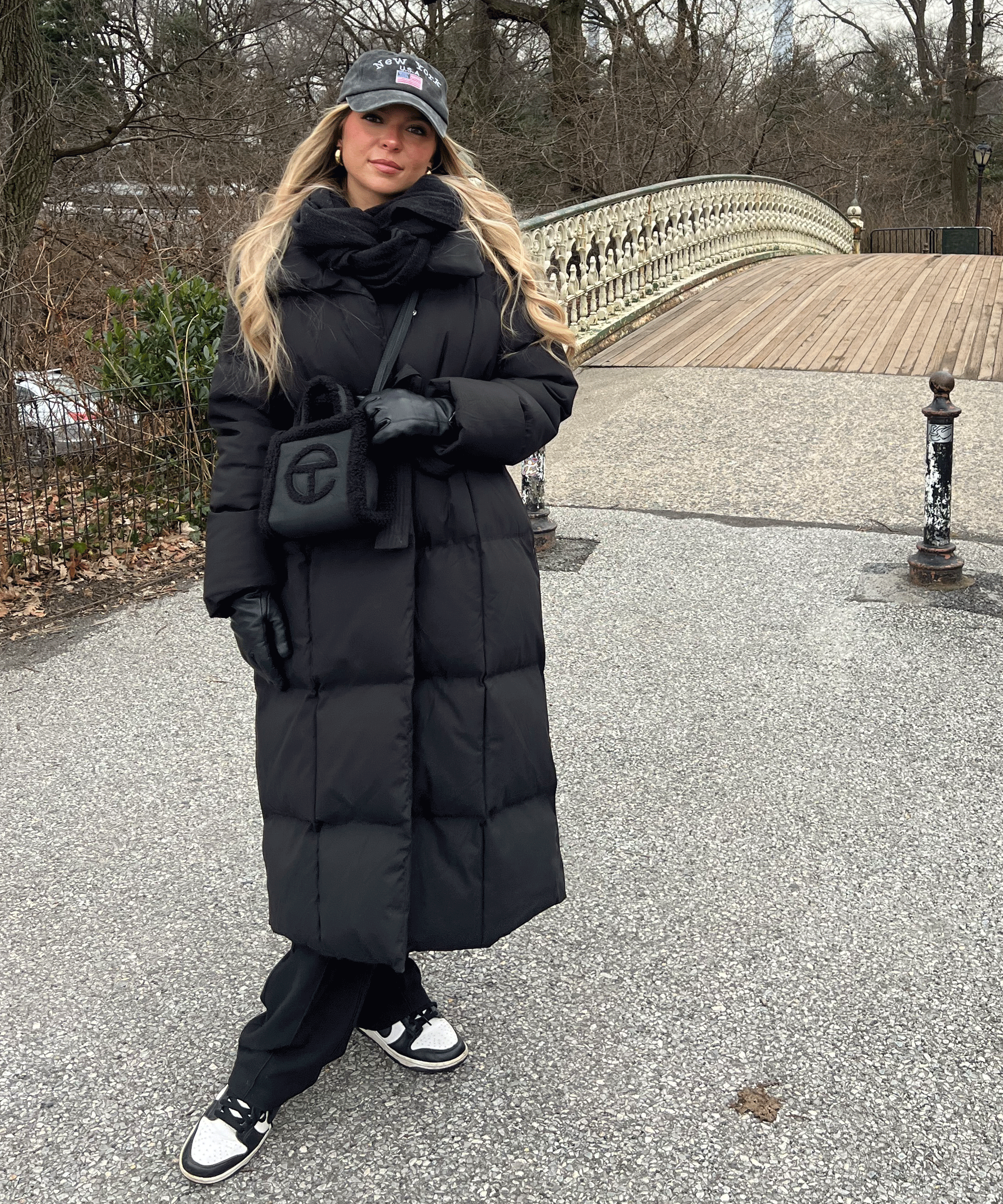 Zimara | Long Quilted Winter Jacket for Women