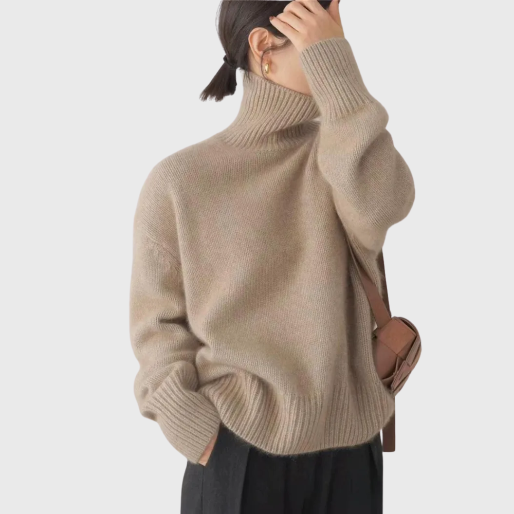 Isabella | Luxe Cashmere Roll-Neck