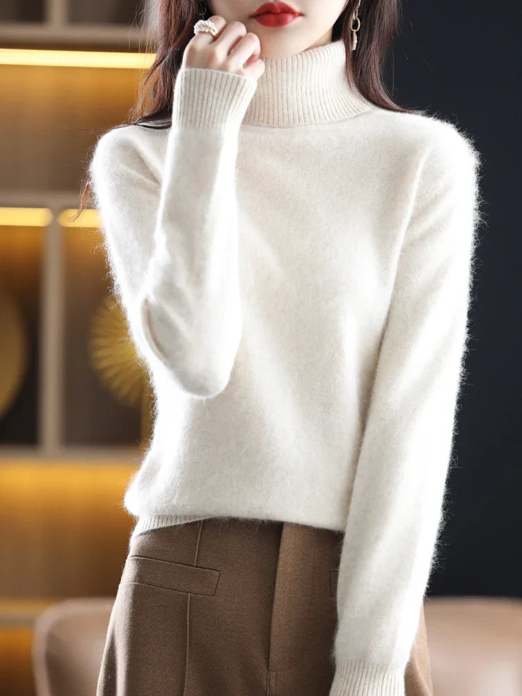 Rosalie London | Gentle Comfort Turtleneck Sweater