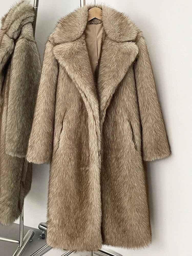 Cathrine | Faux Fur Coat / Jacket