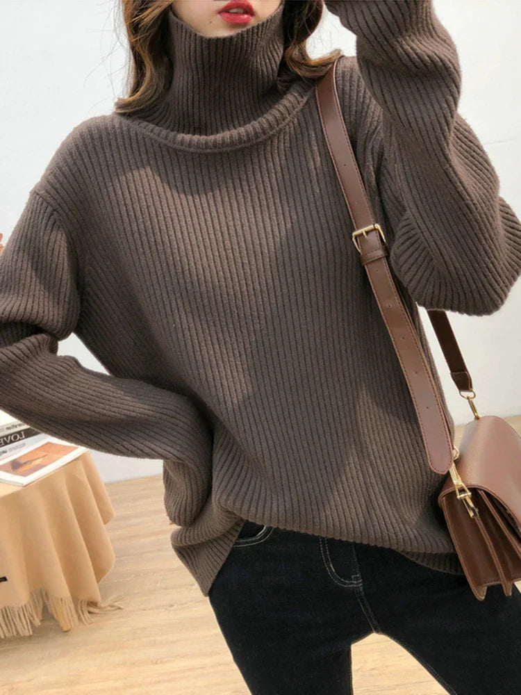 Maribelle London | Cashmere Ribbed Turtleneck