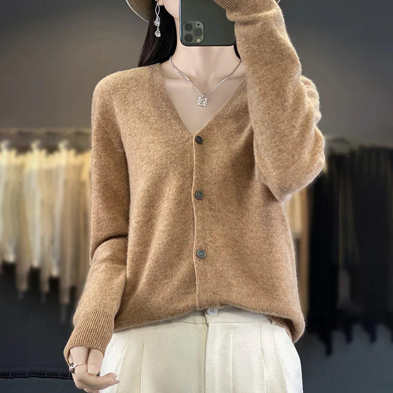 Odessia London | Heritage Cashmere Cardigan