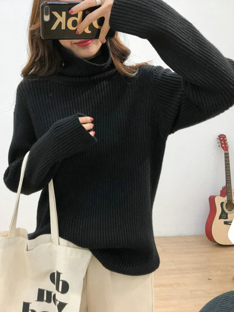 Maribelle London | Cashmere Ribbed Turtleneck