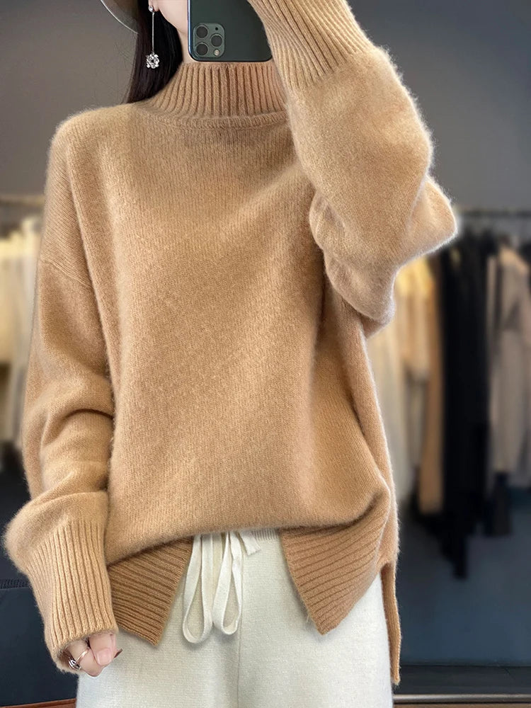Ferelyn London | Elegant Cashmere Roll Neck