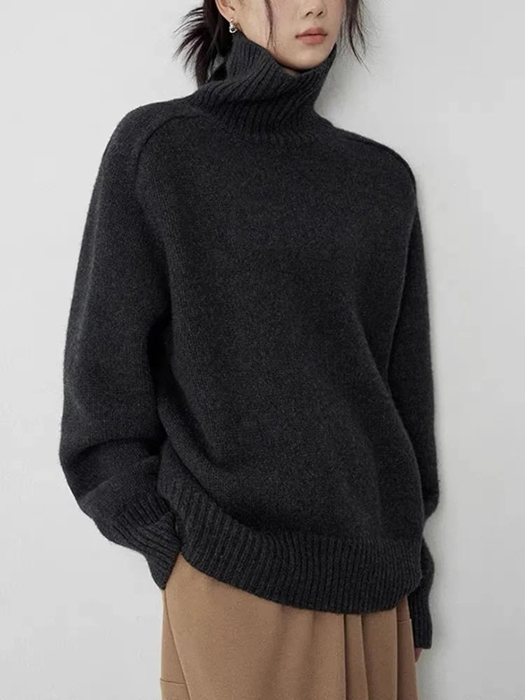 Thessara London | Relaxed Fit Cashmere Pullover