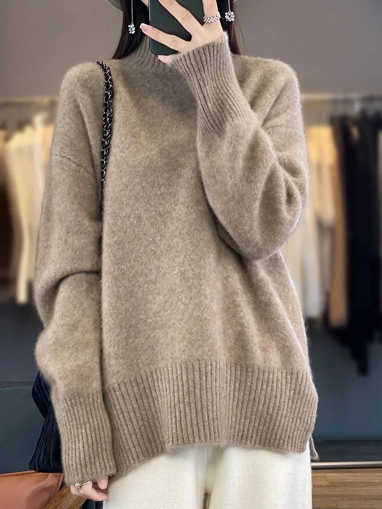 Ferelyn London | Elegant Cashmere Roll Neck