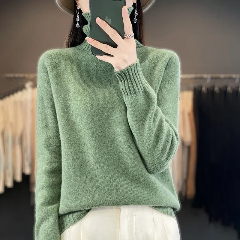 Seraphine London | Cashmere Classic Crew Sweater