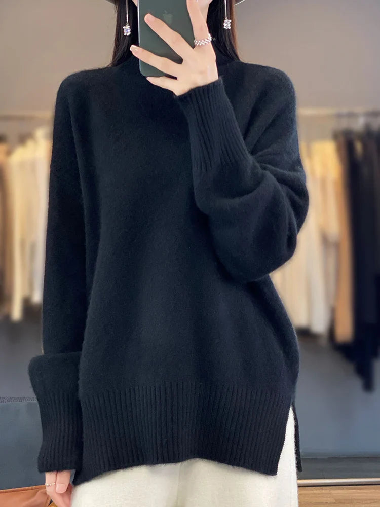Ferelyn London | Elegant Cashmere Roll Neck