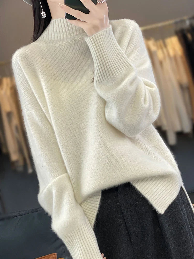 Ferelyn London | Elegant Cashmere Roll Neck