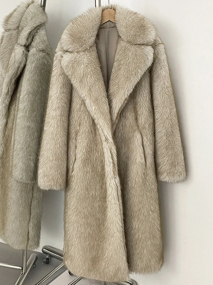 Cathrine | Faux Fur Coat / Jacket