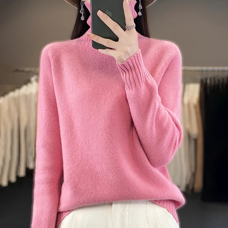 Seraphine London | Cashmere Classic Crew Sweater