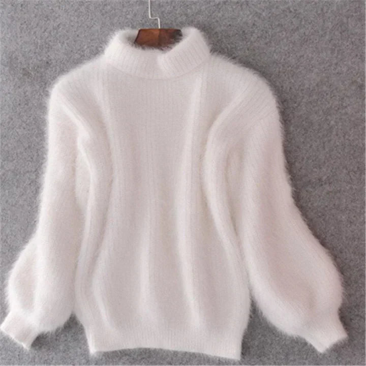 Harlise - Vintage Angora Knit Sweater