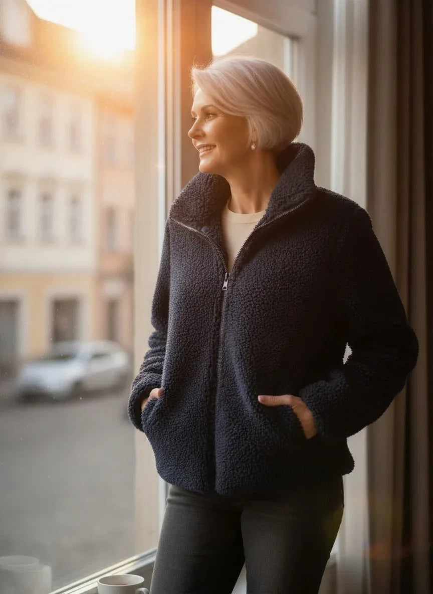 Nova – Cozy Sherpa Zip Jacket