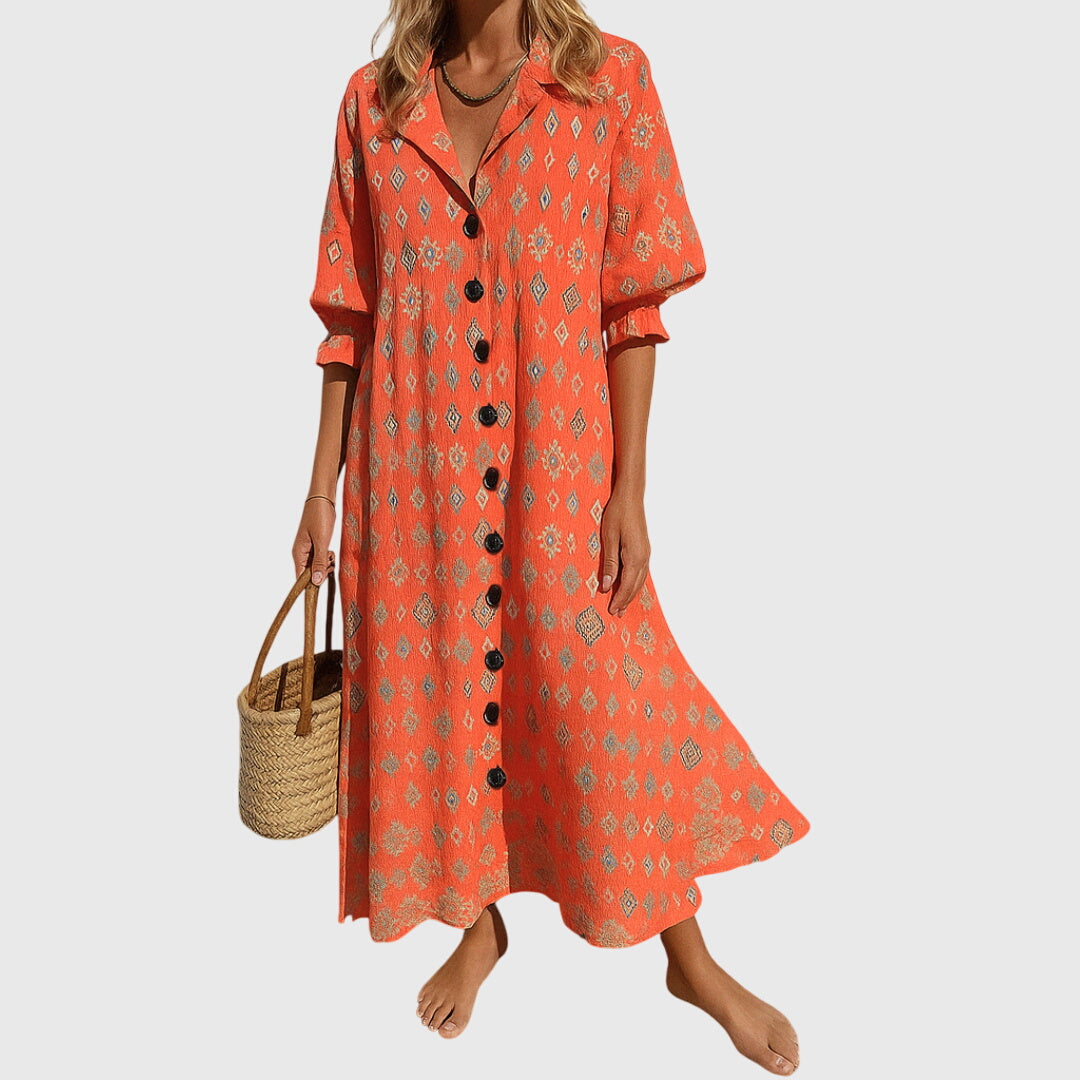 Jasmine™ | Elegant Slimming Maxi Dress