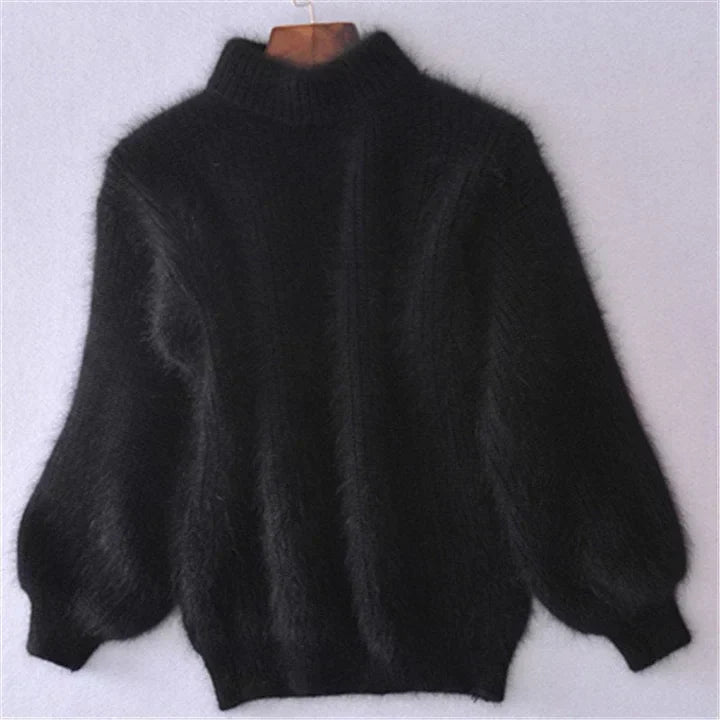 Harlise - Vintage Angora Knit Sweater