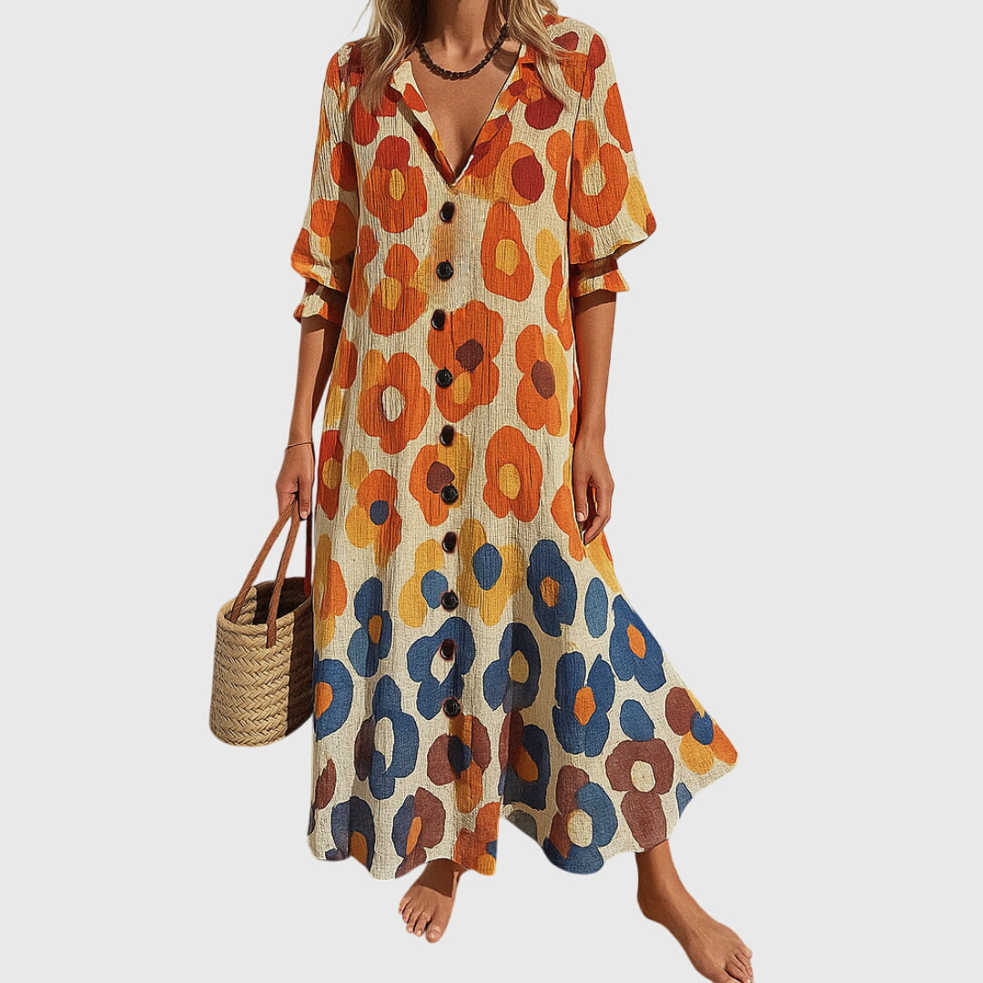 Jasmine™ | Elegant Slimming Maxi Dress