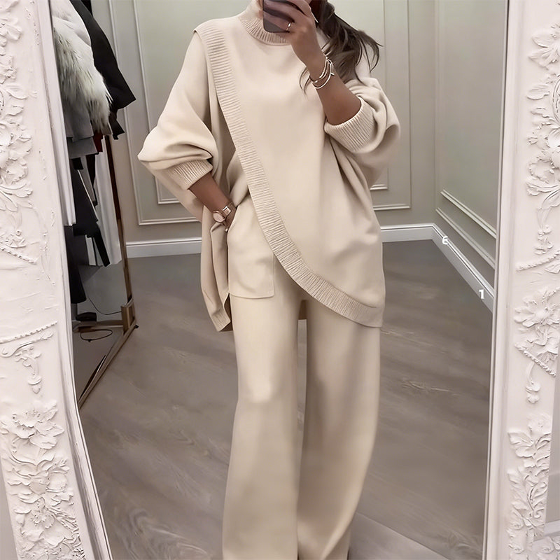 Linda I Women's Oversized Sweater & Pants Set