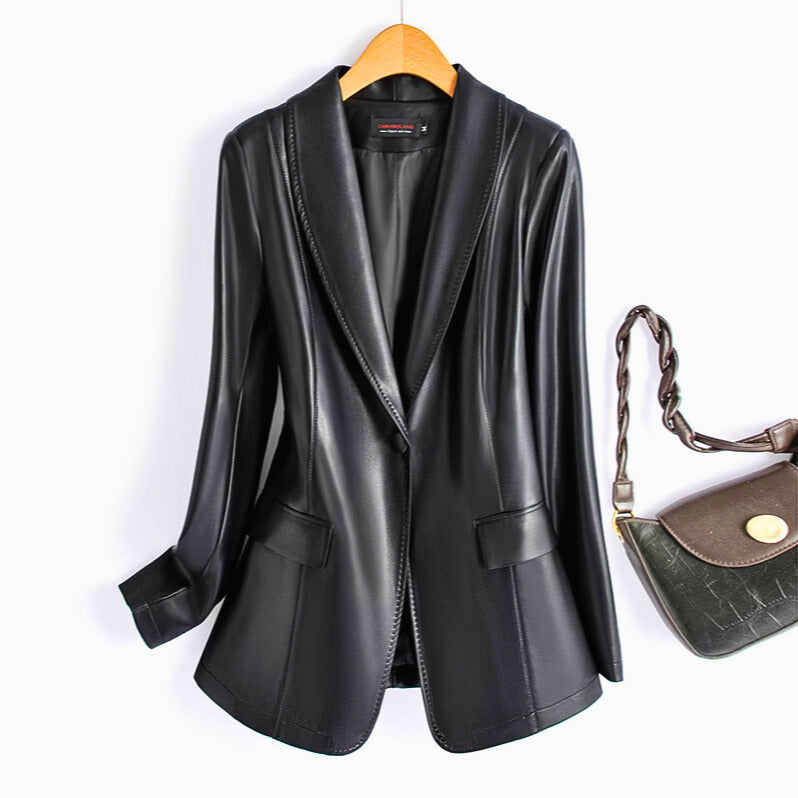 Riviera Leather Blazer