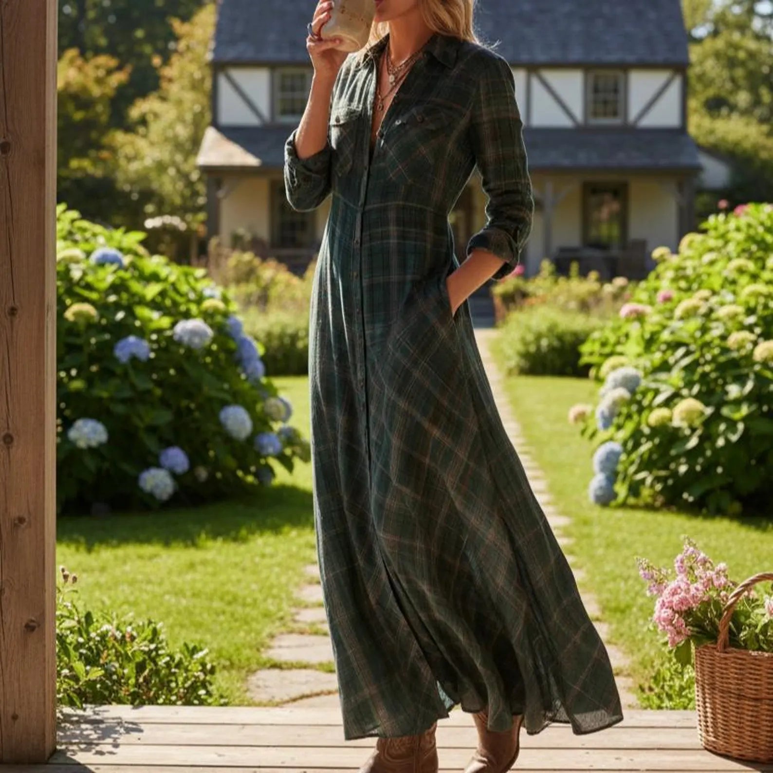 Lunori™ Maxi Timeless Chemise