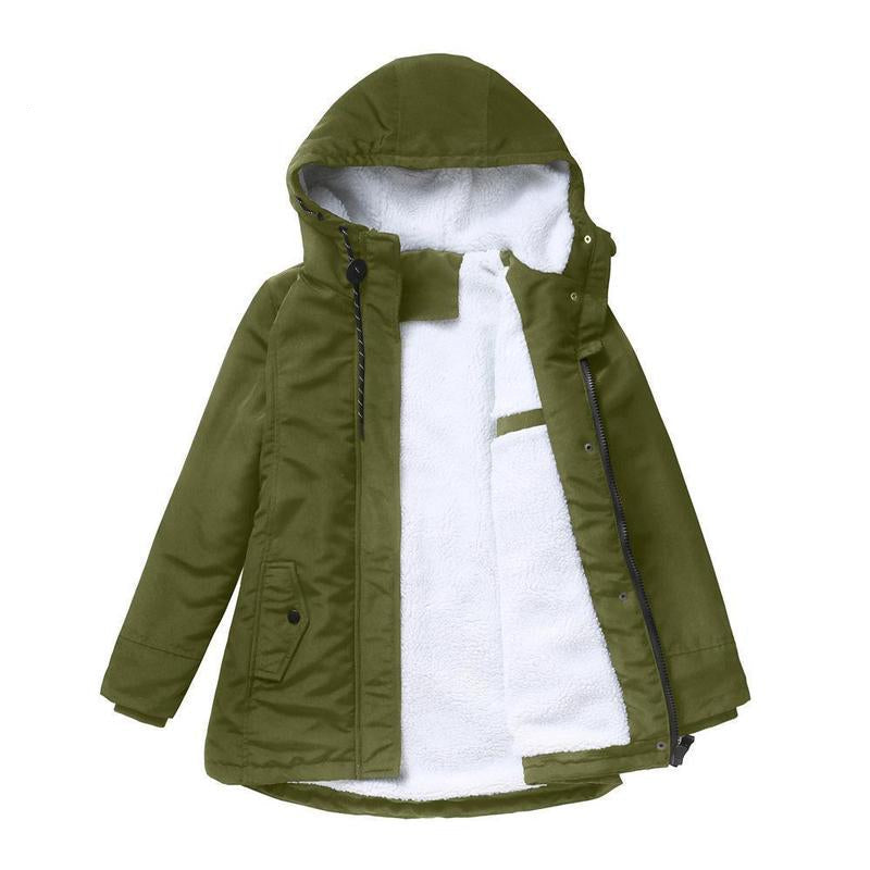AMINA™ - Thick Winter Coat with Hood
