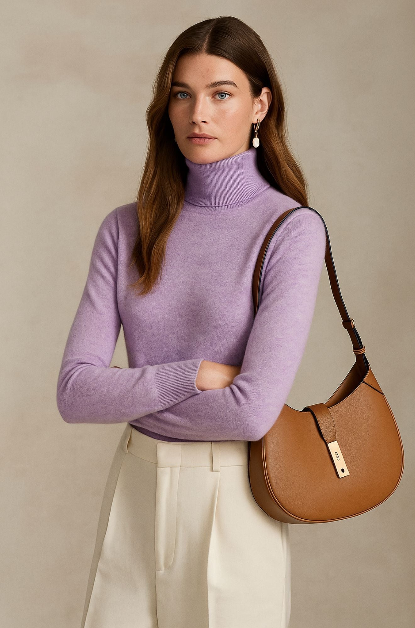 Amara London | Cashmere Turtleneck Sweater