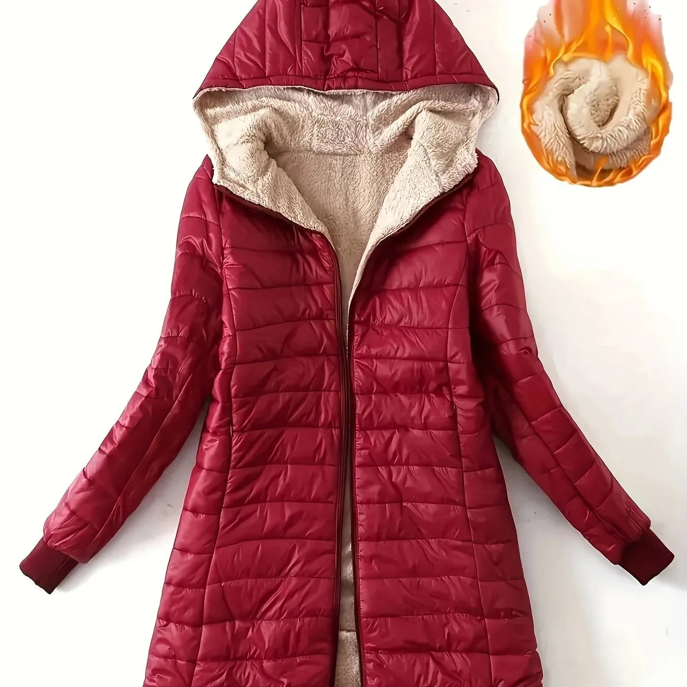 Mayla - Mid-Length Fleece Jacket