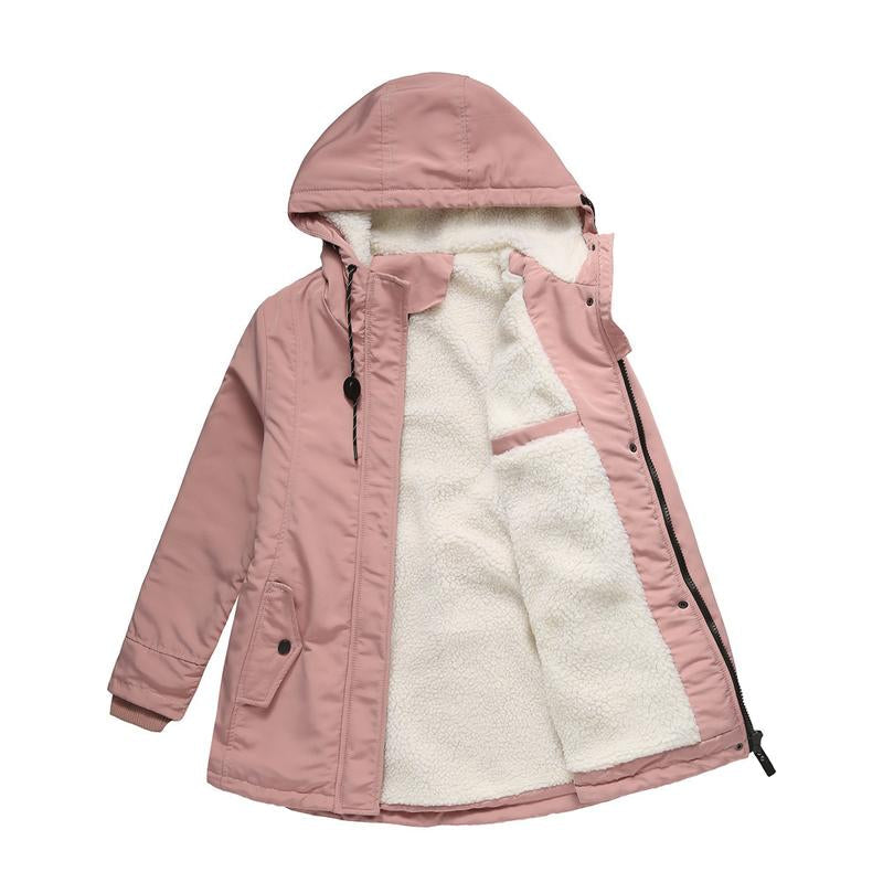 AMINA™ - Thick Winter Coat with Hood