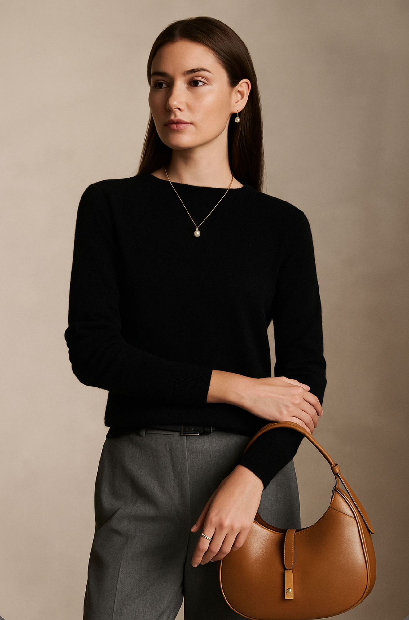 Esmond & Row Pure Cashmere Crewneck