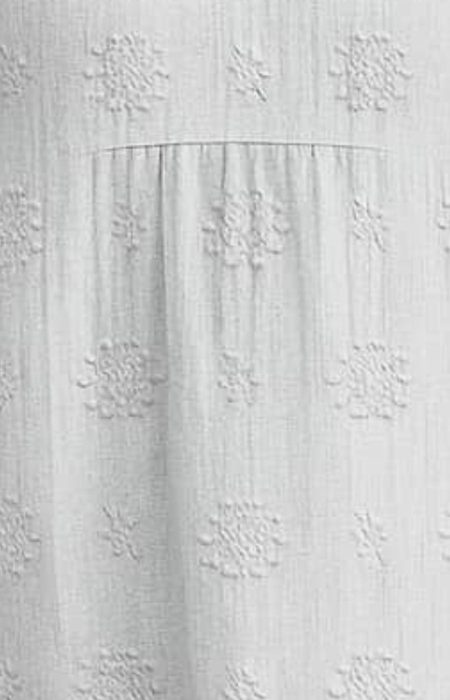 LINA | MIDI DRESS WITH POCKETS AND EMBROIDERY-STYLE PRINT