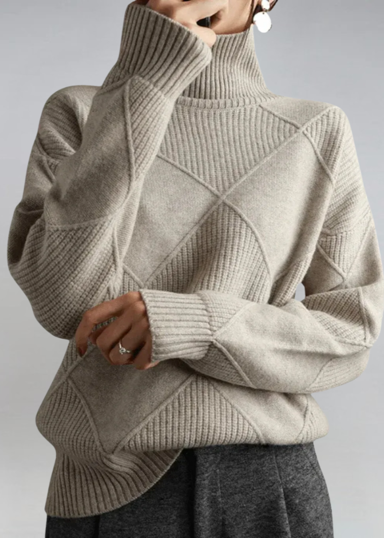 Lorwyn - Luxury Cashmere Roll Neck Jumper